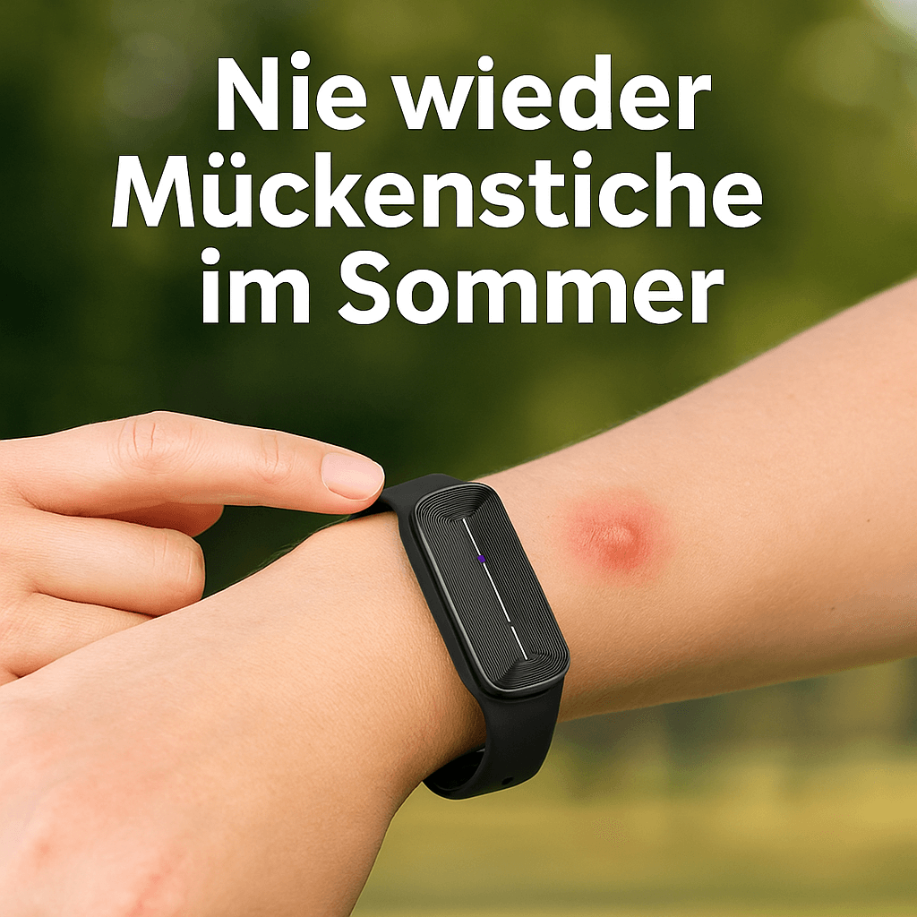 Anti-Mücken Armband | Ab der ersten Anwendung stichfrei!