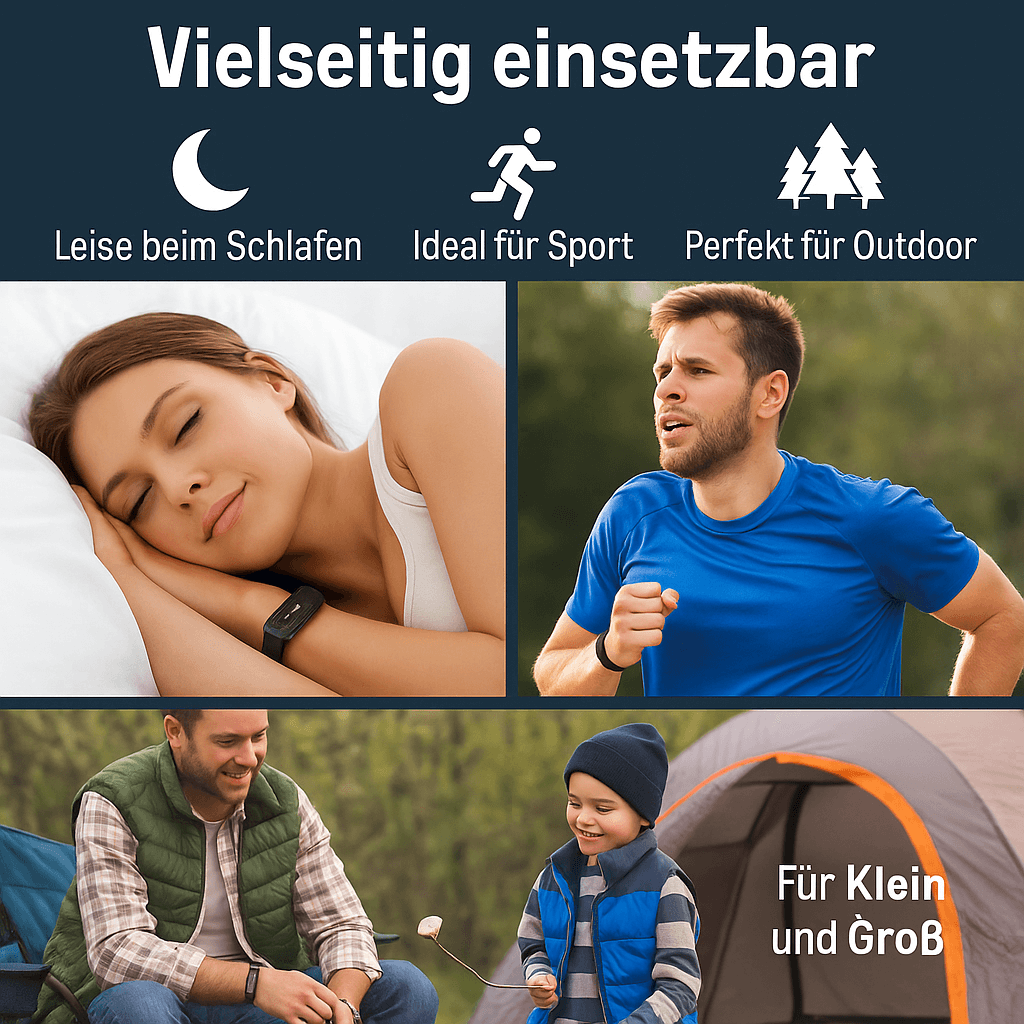 Anti-Mücken Armband | Ab der ersten Anwendung stichfrei!